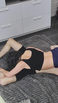 First-ever Mixed Wrestling Match Between Sinea and Roman! - Alternate Camera