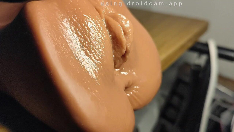 Robertxx: Penetrazione vaginale scivolosa dal vivo: ecstasy lubrificata