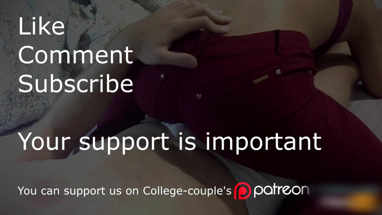 College-couple: Cumming in underwear compilation, cum in pants dry humping, handjob,...