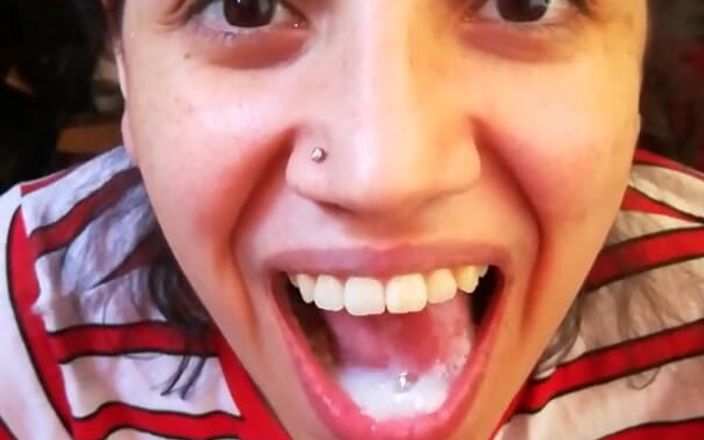 TheArtOfCum: Snabbis! POV klädd avsugning, cumplay &amp;svälja!