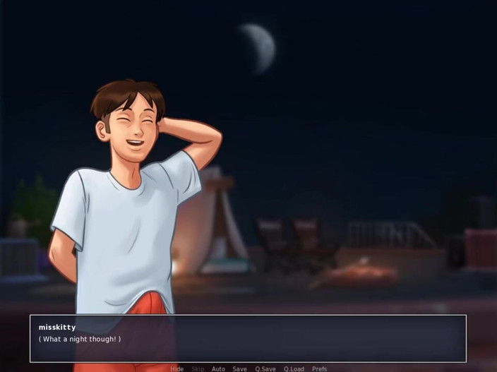 Miss Kitty 2K: Summertimesaga भाग्यशाली लड़का- भाग 105