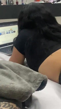 Stepmom Butt Gets Fucked by Stepson When They Are Left Alone at Home