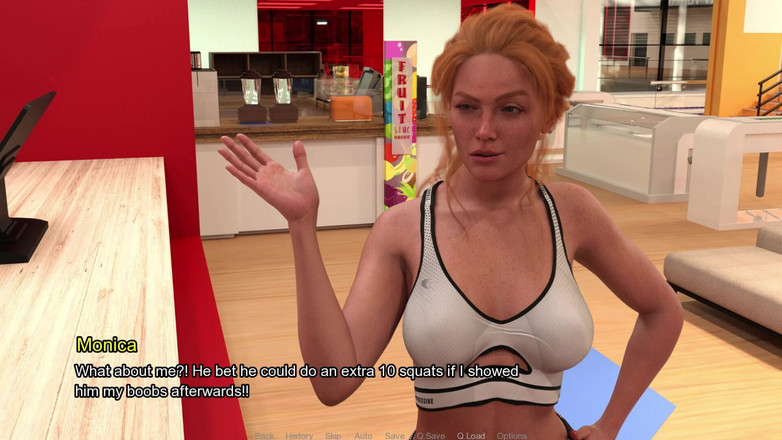 3D Cartoon Porn: Como perder a virgindade 4 - Monica tentando seduzir Leo, mas ele...