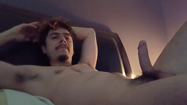 Tabasco Jake: Handsome Man Big Throbbing Cock No Hands