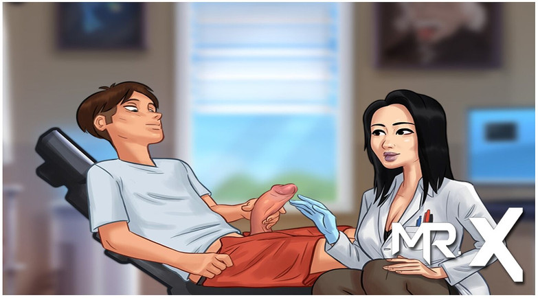 Mr Studio X: SummertimeSaga - Teacher Thinks Cock Size Anomaly E1 # 31