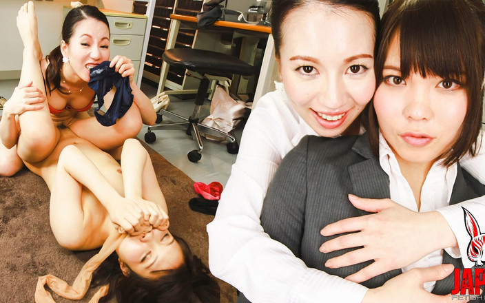 Japan Fetish Fusion: Liebe lecken, cunnilingus lesbischer weiblicher körper Odor crazies - Rei Tokunaga...