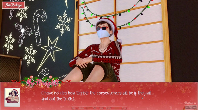 Cumming Gaming: Unlimited Christmas [xmas hentai porn play] ep.2 Christmas trip with sexy...