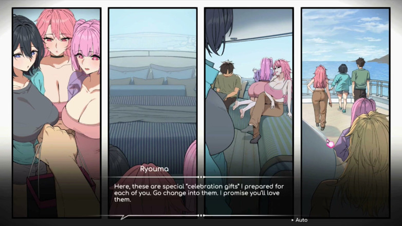 NSFWOtaku: Juego hentai - escena final - salvavidas Holic