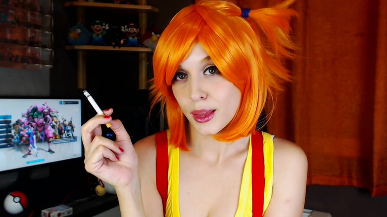 Candystart Videos: Misty Pokemon सेक्सी धूम्रपान