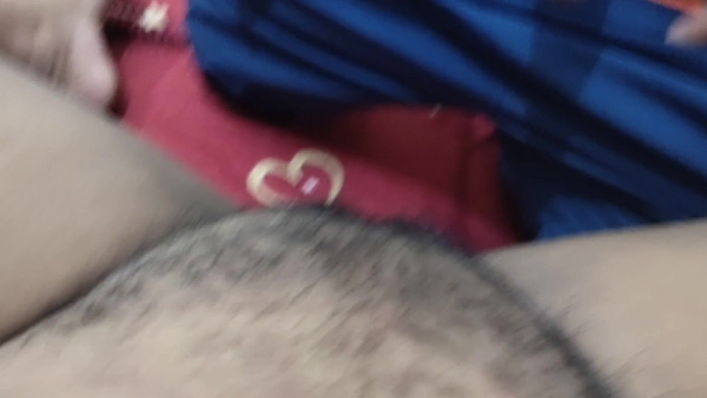 Desi Angel: Horny and wet pink hairy pussy closeup hole showing