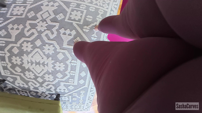 Sasha Curves: Yoga with a Gassy Giantess