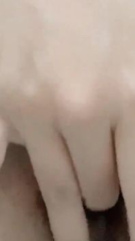 Girl Rubbing Wet Pussy