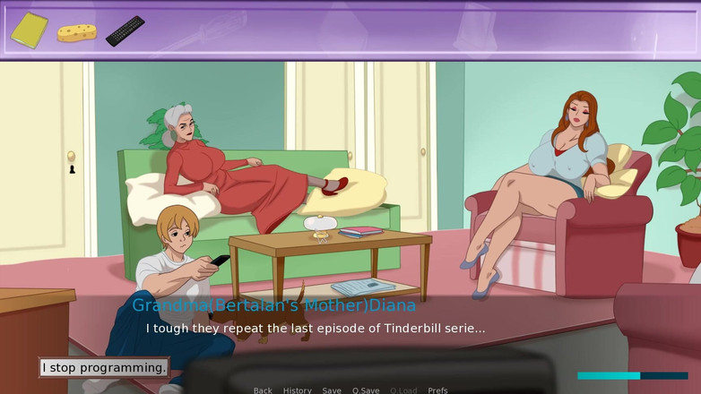 Miss Kitty 2K: Секрет будинку - частина 3, піклується про бабусю від foxie2k