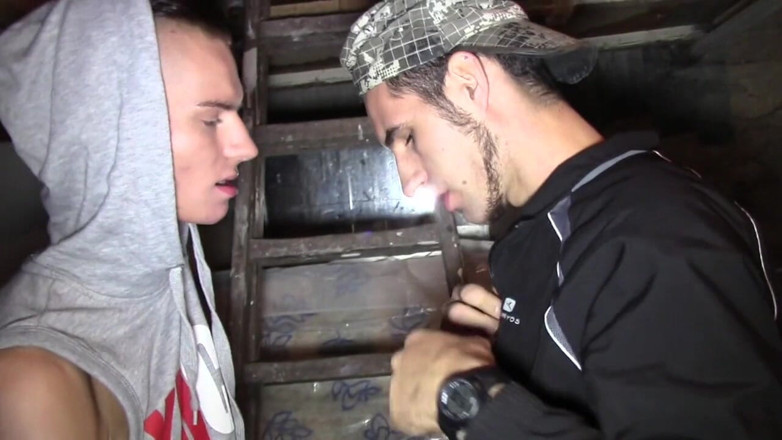 STRAIGHT BOY CURIOUS: Sexy Scally boy used by a twink bisex discret of 20...