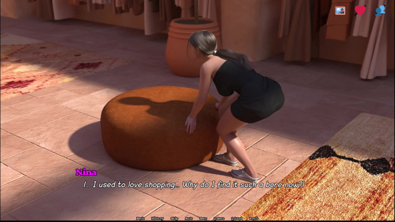 Snip Gameplay: Goddes of Lust 4 Carol nam Nina mee om bij haar...