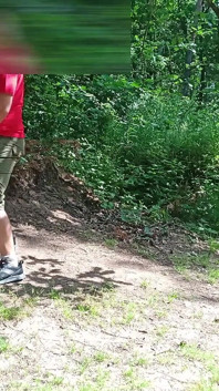 Old Sexy Hitchhiker Whore From Street Fucked in Forest with and Then Without a Condom