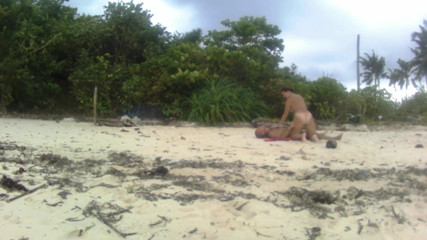 James Beast: Amateur Couple Were Catched Fucking on a Beach!