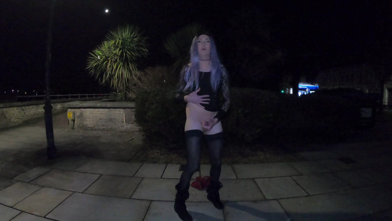 The Midnight Minx: Chilly midnight wank
