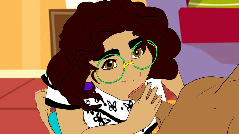 Ebonyhentai: Mirabel (encanto) Fenjoys ihr großes schwarzes geschenk nach dem unterricht