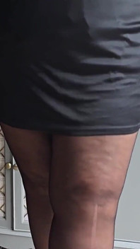 Black Satin Bondage Orgasms