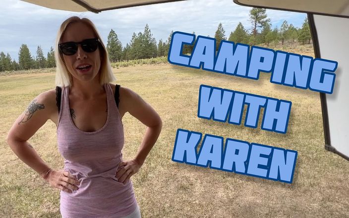 Shiny cock films: Camping with Karen