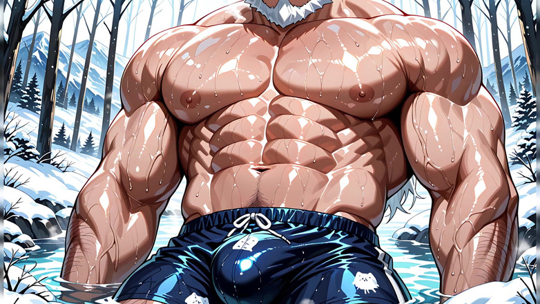 Erotic Man: Ai Handsome Men with Nice Muscular Bodies Non-nude Teasing