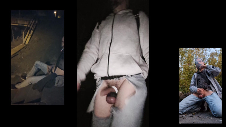 kinkygaynudist: 破れたジーンズの歩き方 - 想像の余地は何も残さない!