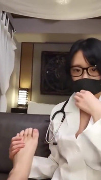 F Cup Female Doctor Demands Raw Session Reverse Harassment Viewing Action