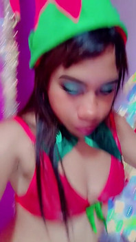 Elfa Sexy Dance Christmas Party Delicius and Wet Yess