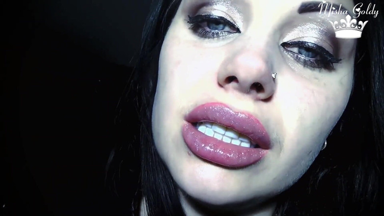 Goddess Misha Goldy: Cum Inside of Throat of Sexy Witch and Be Swallowed,...