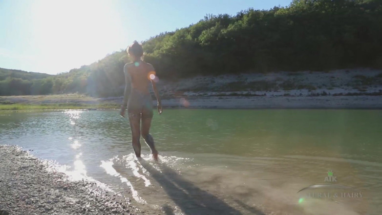 Classic ATK Hairy: Publis nudismo com Shrima