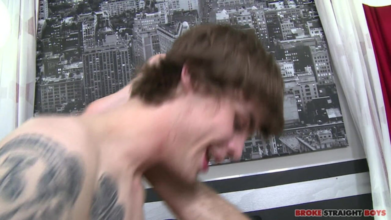 Broke Straight Boys: Ronan Kennedy First Time Fuck Guy