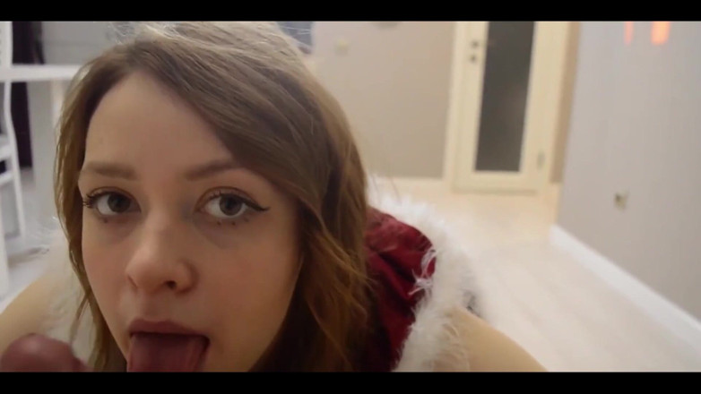 Spacenintenda: Sexy Santa Crawls to Him for BJ and Hard Holiday...