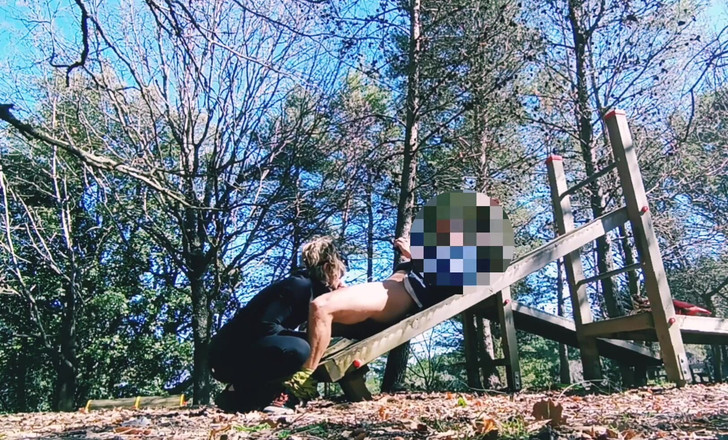 Sportynaked: Публічний мінет в тренажерному залі з моїм особистим тренером