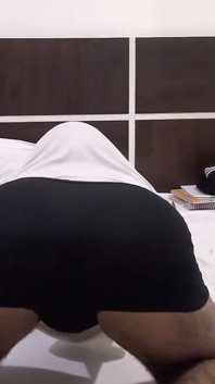 Indian Young Virgin Boy Showing His Big Virgin Ass and Virgin Cock