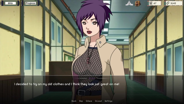 LoveSkySan69: Kunoichi Trainer - Naruto Trainer [v0.21.1] Parte 110 Hitana scopata bene in classe...