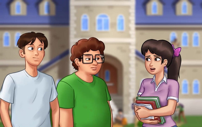 Miss Kitty 2K: Summertime Saga reworked - 1 новое начало от Misskitty2k