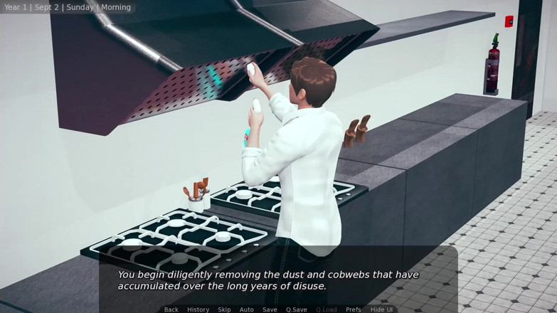 Visual Novels: Explore My Own Cafe