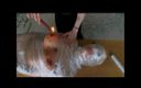 Absolute BDSM films - The original: Humiliating wax play tits distress wrapped in foil