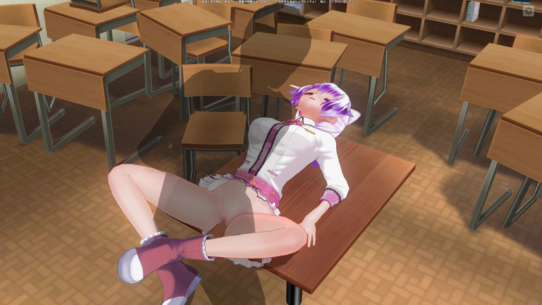 H3DC: 3D HENTAI College girl pussyfucked on the table