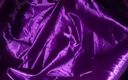 Naomisinka: Satin Purple Ballgown Masturbation
