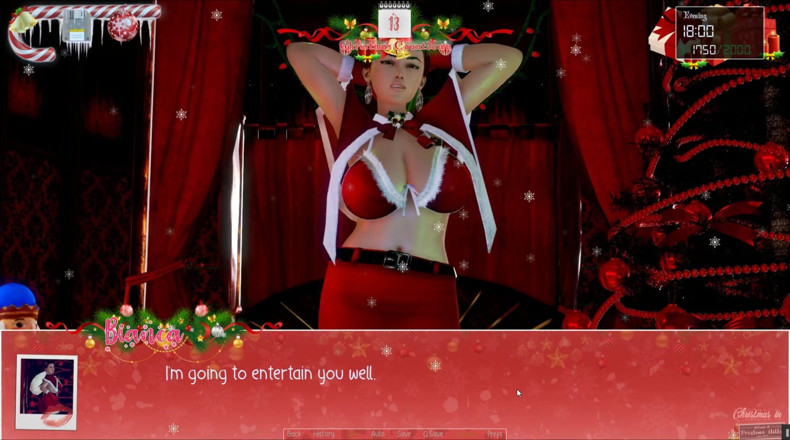 Cumming Gaming: Unlimited Christmas [Xmas Hentai porn play] ,ep.9 - I ravaged miss Santa tight...