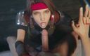Velvixian 3D: Jessie Rasberry Blowjob Facial red Lipstick