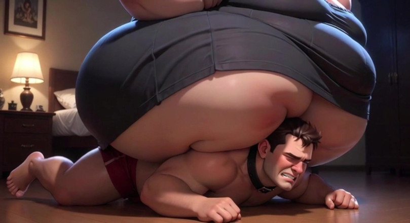 YOUR BEST FANTASY: Heavy BBW Steps on Loser's Face - Humiliation &amp; Trampling