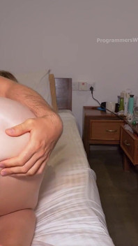 Bestie Rides My Man, Takes Condom off and He Creampies Her Pussy in Front of Cuckquean Watching Them - Programmerswife