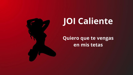 Theacher sex: JOI sexy, zlá holka chce, abys ji vystříkal na prsa -...