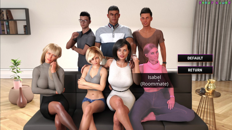 Porny Games: Полуночный рай от Lewdlab - дальнейшая коррупция на учителя, становится горячей с большой сводной сестрой 8