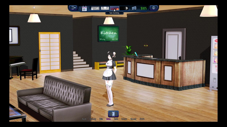 Nemi: Готель Гарем 18+: особистий ельф-покоївка під час її служби