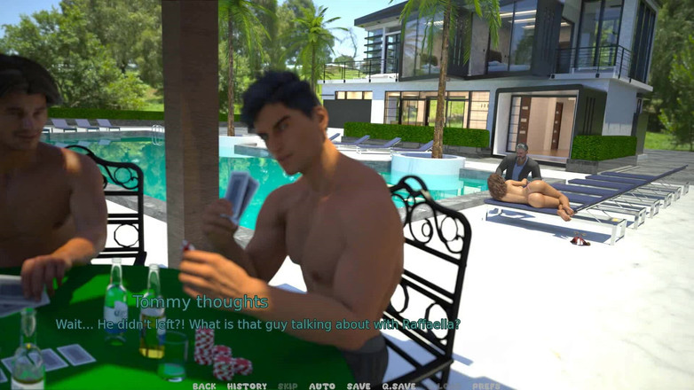 Dirty GamesXxX: Moje italská sexy manželka: manžel hraje poker se svými přáteli,...