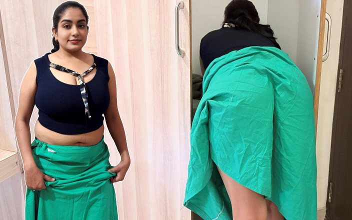 Yourdidipriya: Romantic Pleasure with My Bhabhi Lifting Ghaghra Near Wardrobe While...